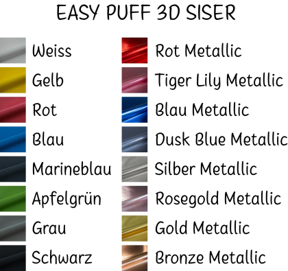 Easy Puff 3D Flexfolie - Siser